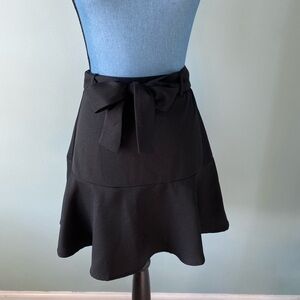 Olia Black Skirt w/ Removable Belt Size S